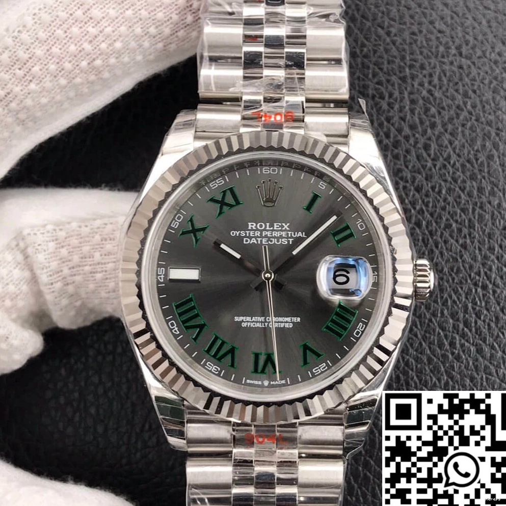 Rolex Steel M126334-0022 Factory 853 Datejust Stainless EW Sleek 0802